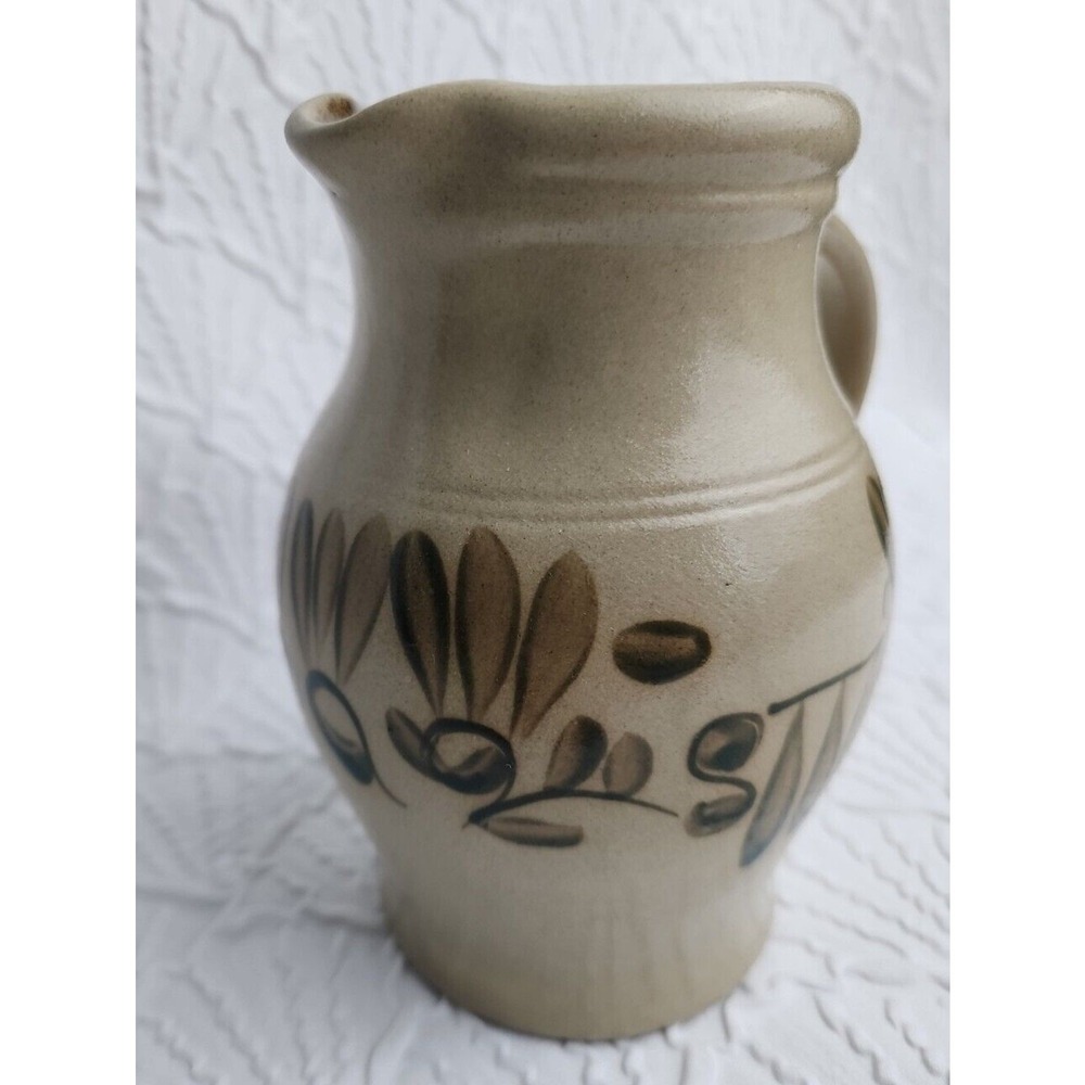BBP Beaumont Brothers‎ Pottery Pitcher Salt Glaze Stoneware Rustic Primitive - Picture 3 of 11